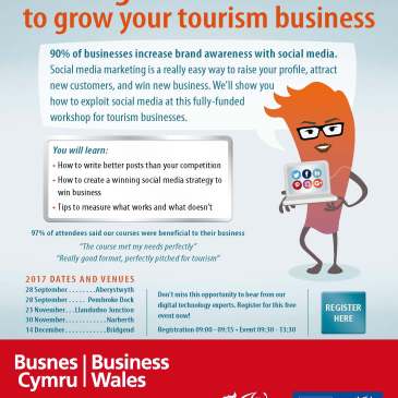 Winning with Social Media for Tourism poster